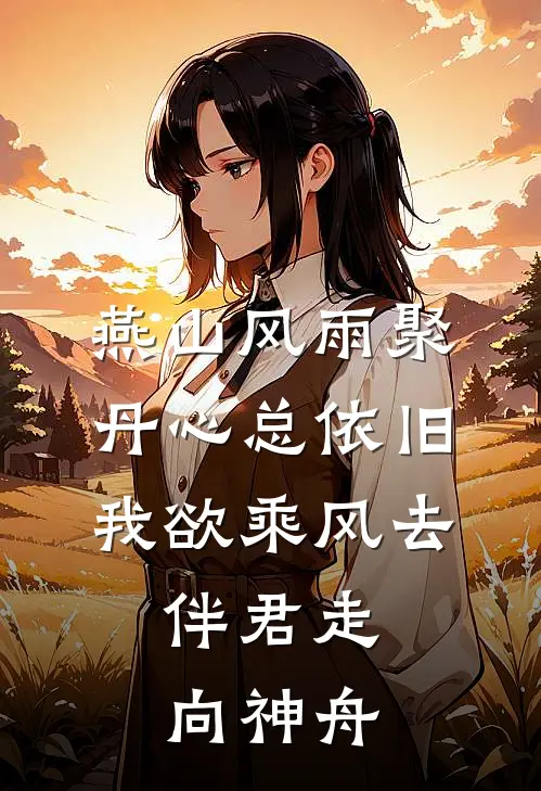 燕山风雨聚,丹心总依旧,我欲乘风去,伴君走向神舟