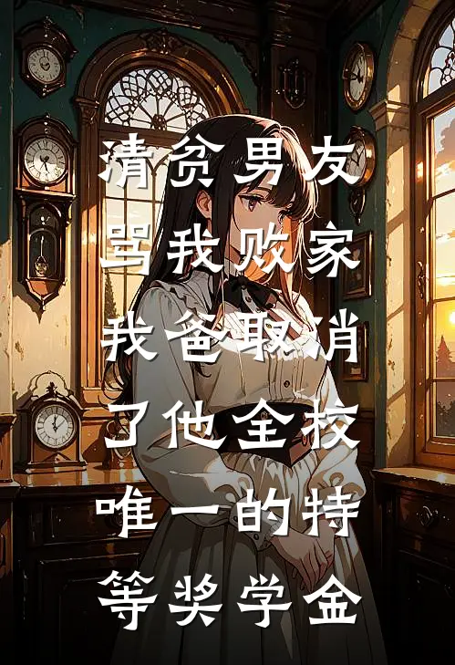 清贫男友骂我败家，我爸取消了他全校唯一的特等奖学金