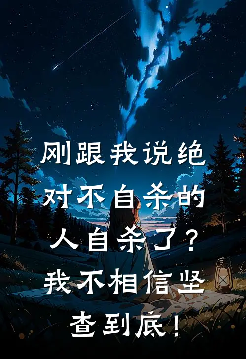 刚跟我说绝对不自杀的人自杀了？我不相信坚查到底！