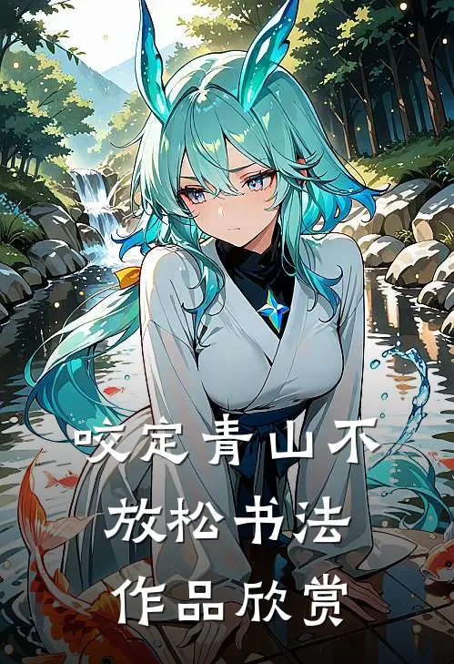 咬定青山不放松书法作品欣赏