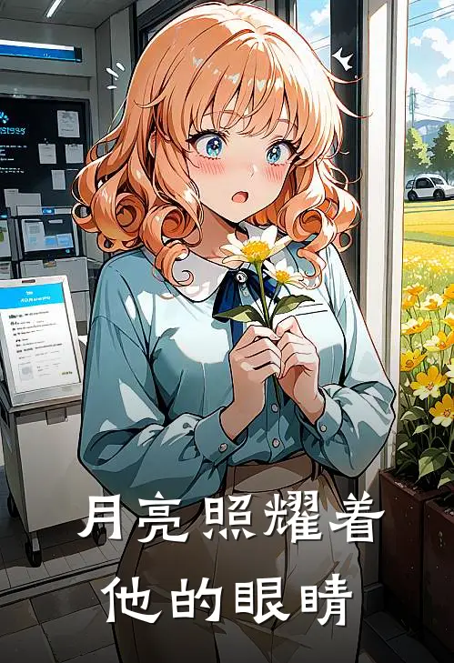 月亮照耀着他的眼睛