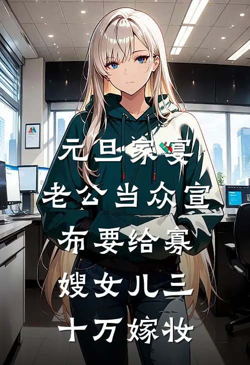 元旦家宴，老公当众宣布要给寡嫂女儿三十万嫁妆